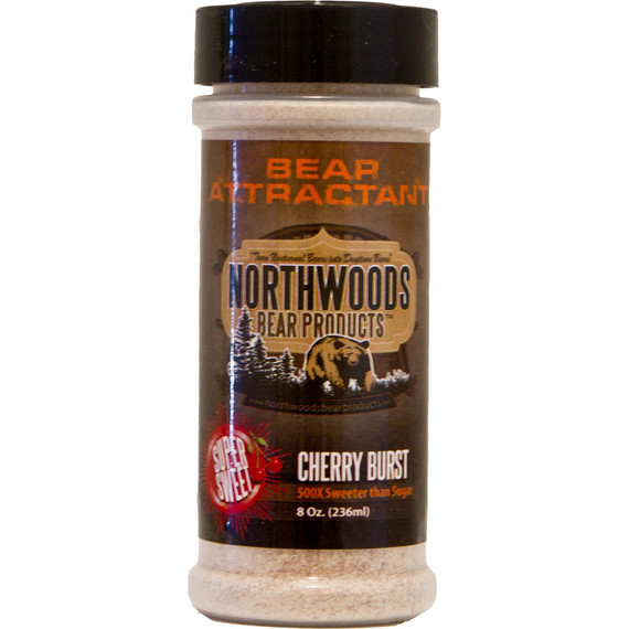 Northwoods Bear Products Powder Attractant Cherry Burst 8 oz xxx