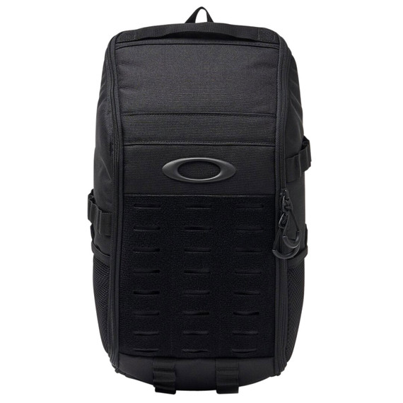 Oakley 921554-02E Extractor Sling Pack 2.0 Over the Shoulder Style with Black Finish, MOLLE Webbing, Velcro, Multiple Interior Pockets  Compression Molded Pack Panel