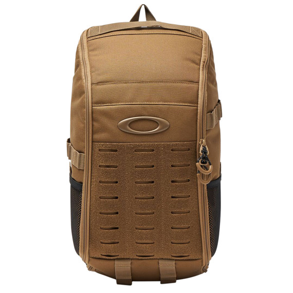 Oakley 921554-86W Extractor Sling Pack 2.0 Over the Shoulder Style with Coyote Finish, MOLLE Webbing, Velcro, Multiple Interior Pockets  Compression Molded Pack Panel