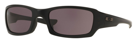 Oakley FIVESSQUARED Fives Squared High Definition Warm Gray Lens with Matte Black Frame for Adults