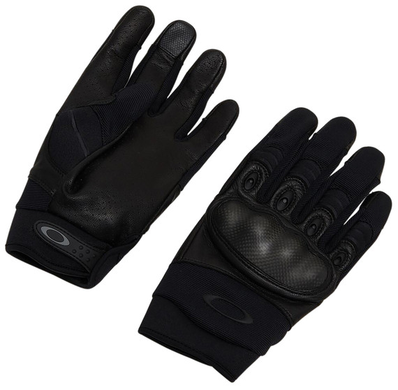 Oakley FOS900167 Pilot 2.0 Black Touchscreen Goatskin Leather/Elastane/Mesh Large