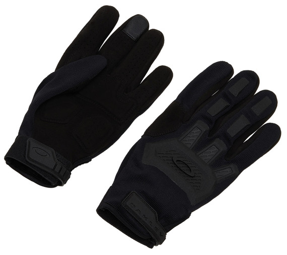 Oakley FOS900407 Flexion T Black Touchscreen Polyester, Nylon, Elastane, Rubber XL