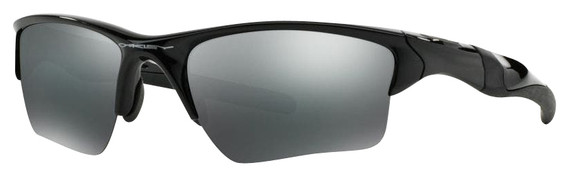 Oakley HALFJACKET 2.0 Half Jacket 2.0 High Definition Gray Lens with Matte Black Frame & Unobtainium Temple Sleeves & Nose Piece for Adults