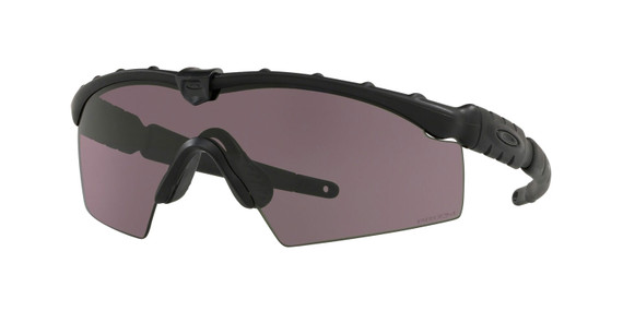 Oakley OO9213-0632 Ballistic M Frame 2.0 100% UV Rated, Anti-Fog Prizm Gray & Clear Lens with Matte Black Frame for Adults