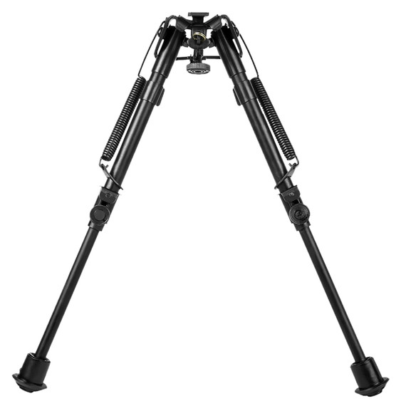 NcStar ABPGF Precision Grade Fullsize Friction Bipod Black 7-11 in Steel/Aluminum W/Adapters