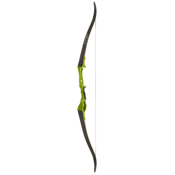 October Mountain Ascent Recurve Bow Green 58 in 25 lbs RH