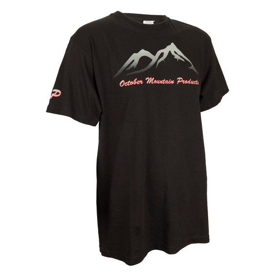 October Mountain T-Shirt Black Large 13079