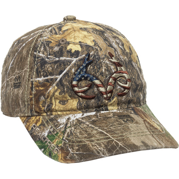Outdoor Cap Realtree Antler Patriotic Cap Realtree Edge RT25A-R7000