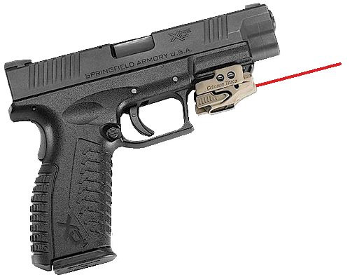 Crimson Trace 0136101N CMR-201 CTAN Universal Laser Sight Rail Master Coyote Tan Red Laser, Pistol/, Shotgun/, Rifle