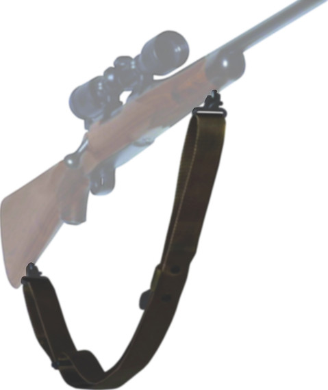 Outdoor Connection TS3DS Original Super-Sling with Talon QD Swivels 1 in W Adjustable Black Nylon for Rifle/Shotgun