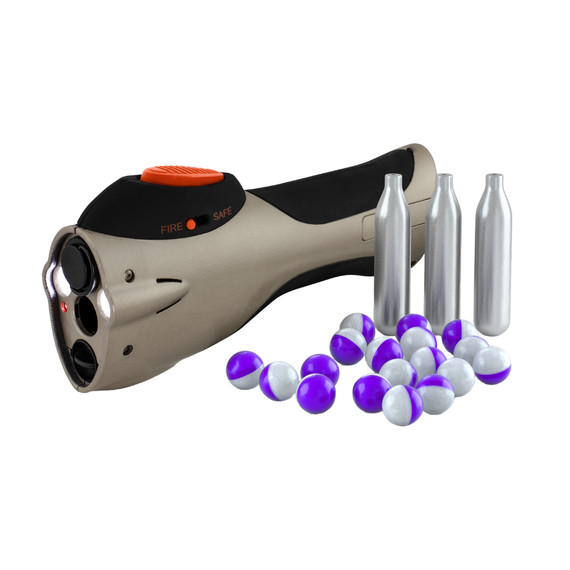 Pepperball 705-01-0341 Mobile Self Defense Up to 40 ft. Range 9 in X 2-5/16 in X 2-9/16 in 3 Rounds