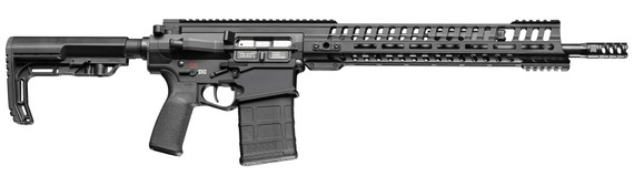 POF-USA P308 EDGE Gen 4 Regulated Gas Piston Recon Rifle 01223,308 Win/7.62 NATO, 18.5 in BBL, MFT Adj Stock, 14.5 in M-LOK Rail, Tungsten Grey Finish, 20+1 Rd, New 2017 Model