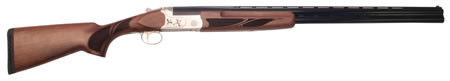 Pointer Sporting Over/Under Shotgun KPS1020F28, 20 Gauge, 28 in Chrome-Lined/Vent/ Raised Rib BBL, 3 in Chmbr, Silver Rcvr, Turkish Walnut Stock, 5-Chokes, 2 Rds