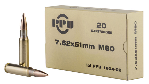 PPU Mil-Spec Ammunition 7.62 NATO | PPN762