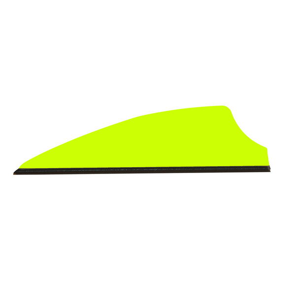 Q2i Fusion-II Vanes Neon Yellow 21 in 100 pk Q02046