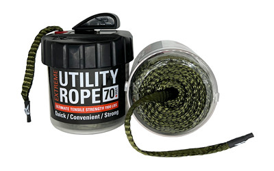 Rapid Rope Mini Refill Olive Drab Green Cartridge RRMRODG6157, Refill Canister, Extreme Utility Rope, 70 Feet, Rated For 1100 lbs RRMRODG6157