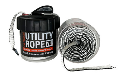 Rapid Rope Mini Refill White Cartridge RRMRW6188, Refill Canister, Extreme Utility Rope, 70 Feet, Rated For 1100 lbs RRMRW6188