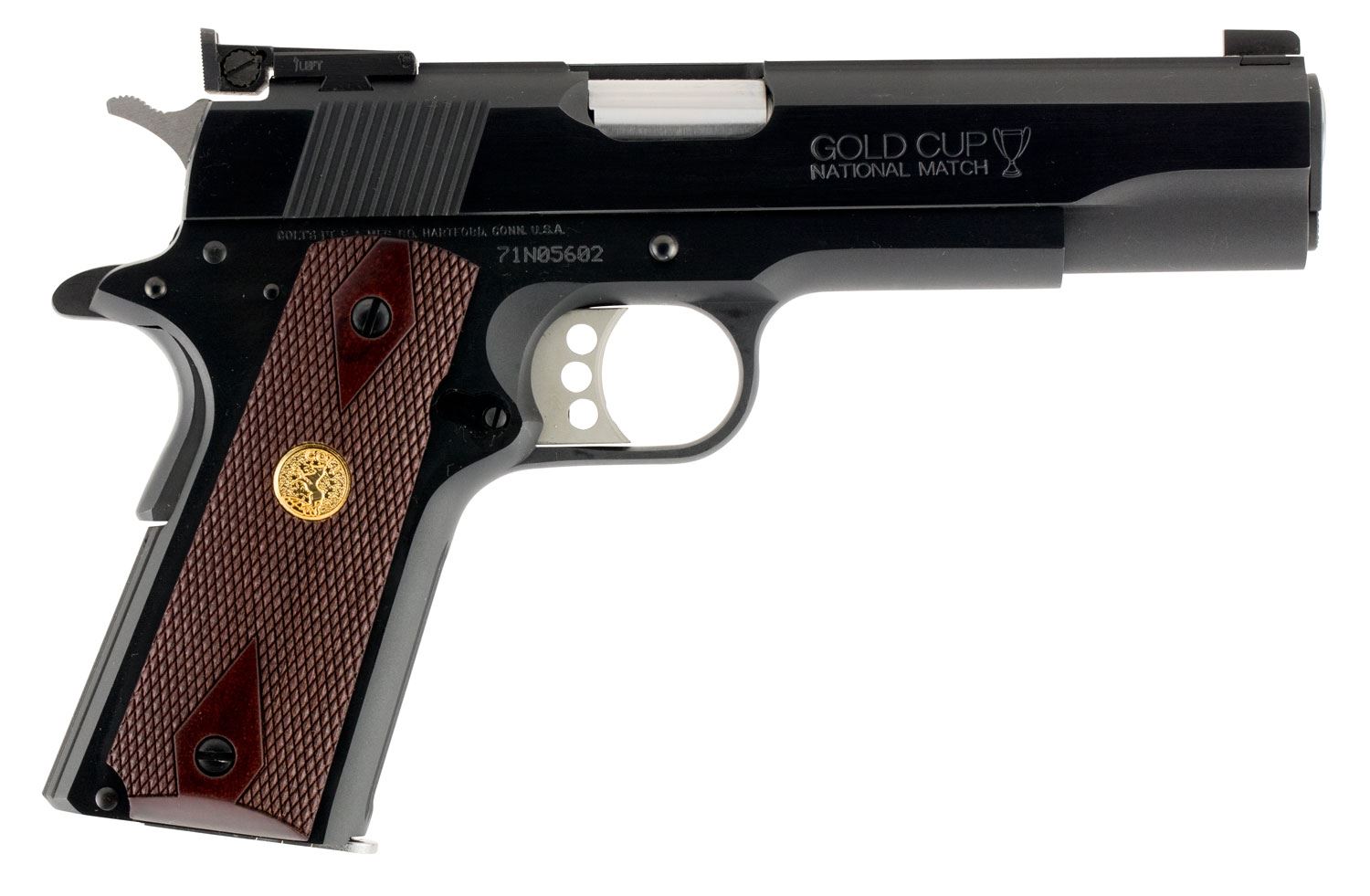 Colt O5872A1 Gold Cup National Match 1911 Pistol For Sale 9mm