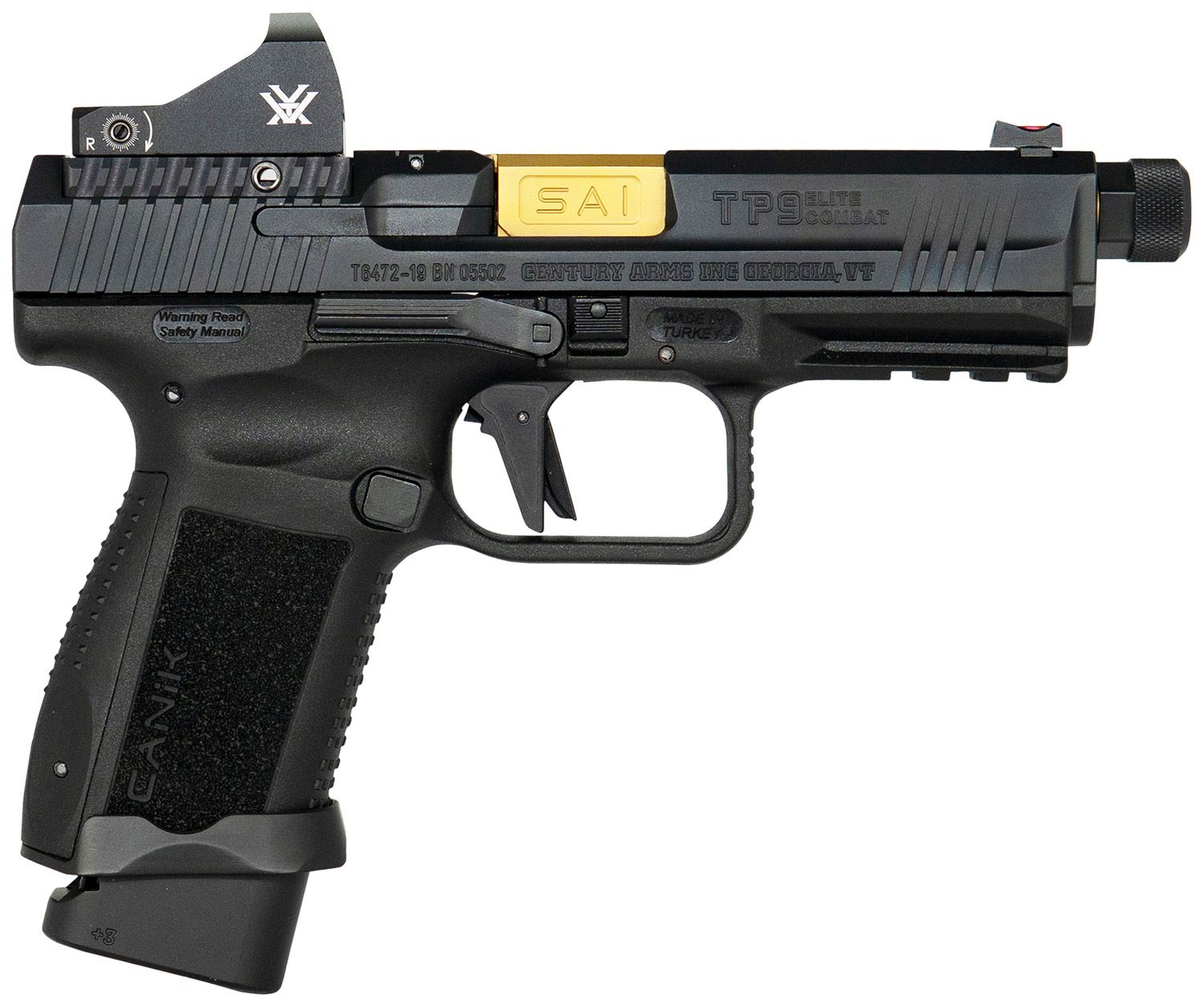 Canik HG4950V-N TP9 Elite Combat Executive w/Vortex Pistol For
