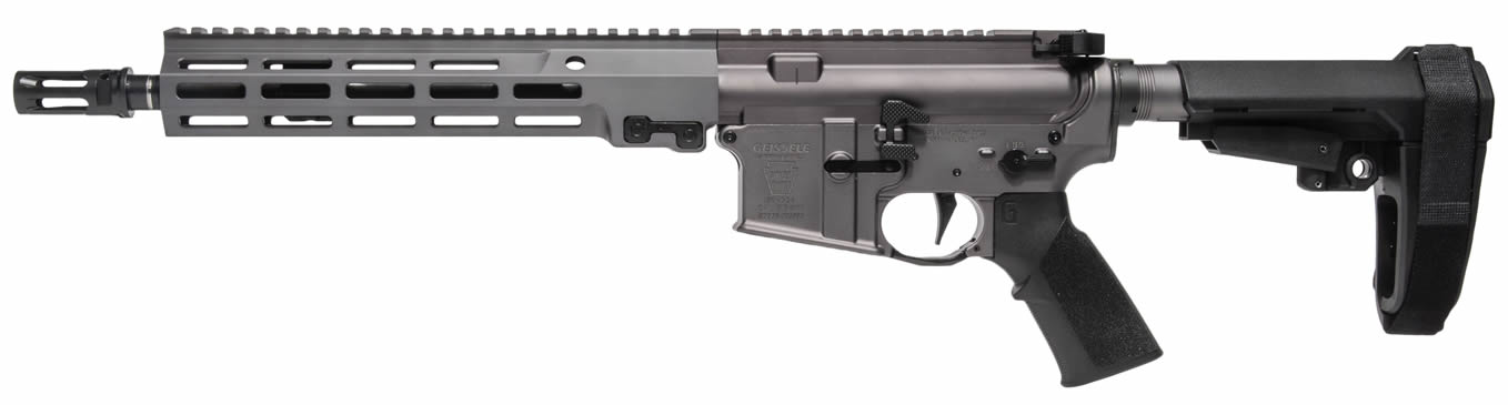 Geissele Super Duty Pistol 08-198GP, 5.56 NATO, 11.5