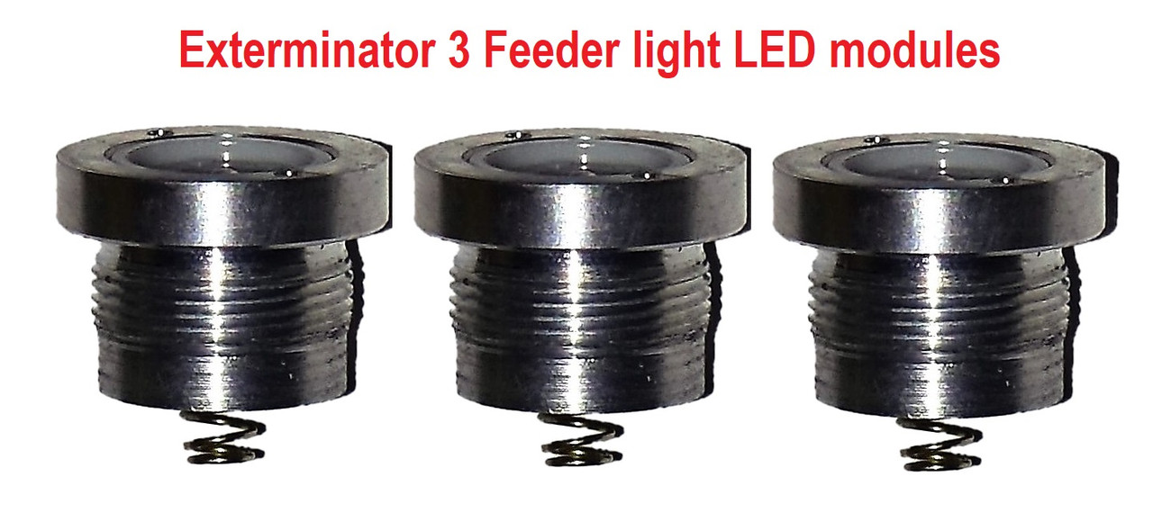 Exterminator 3 feeder light interchangeable LED modules