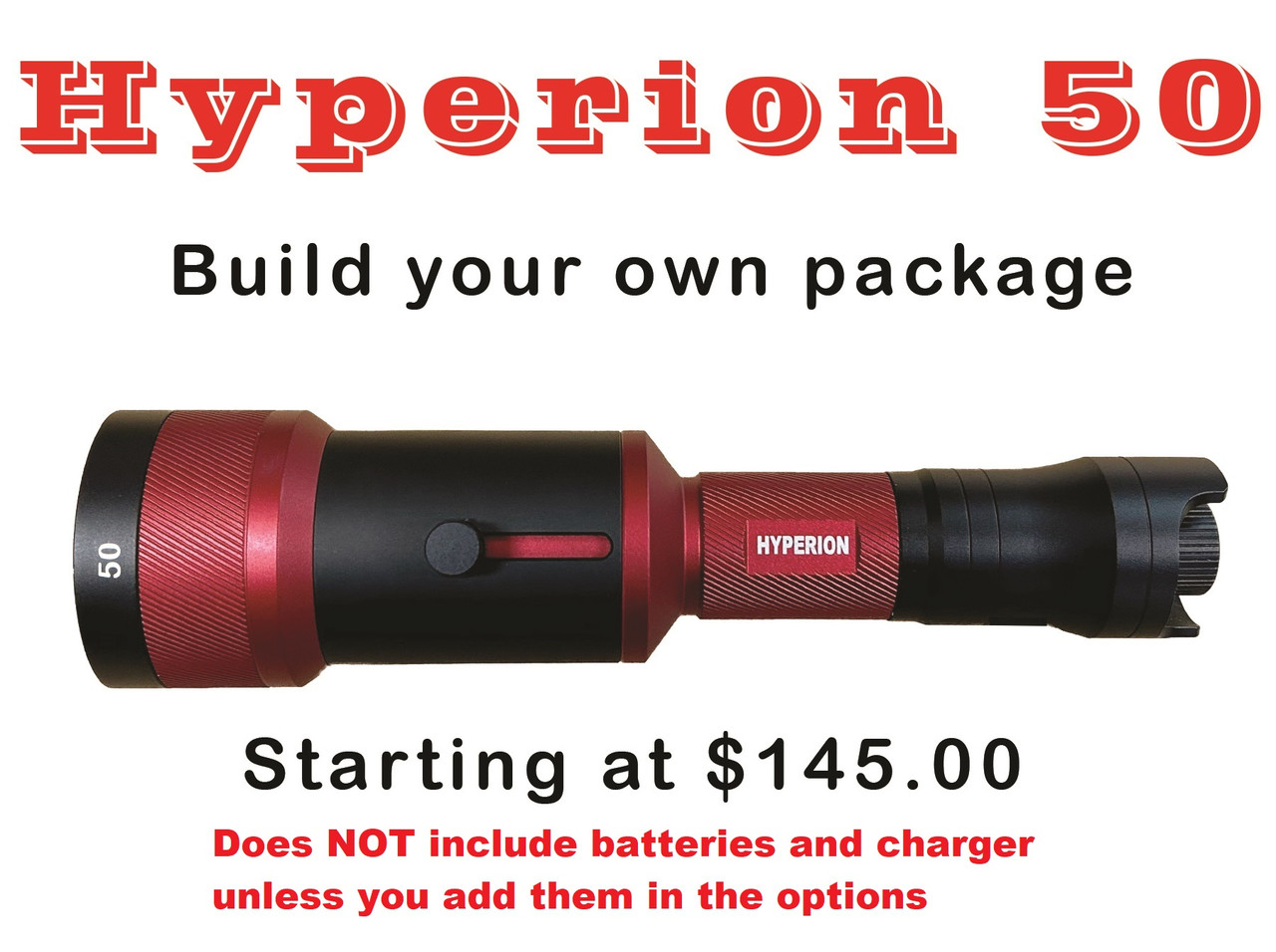 絶版　ハイペリオン　エアークラフト　3Ｄ　ＬＩＧＨＴ Hyperion 50 light - Choose 1-5 LED Colors