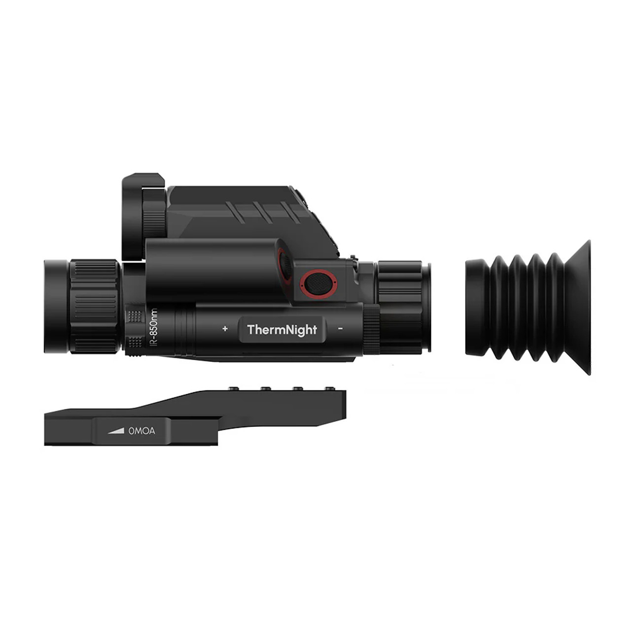 DNT OPTICS TNC225R - ThermNight Thermal & Night Vision Multispectral Scope with Laser Rangefinder and Ballistic Calculator