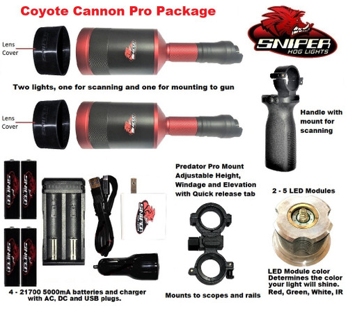 Coyote Cannon Pro Package