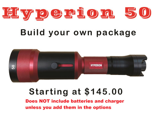 Hyperion 40 light with 1-5 colors for predator hunting