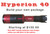 Hyperion 40 light with 1-5 colors for night hunting fishing tracking and outdoor use.