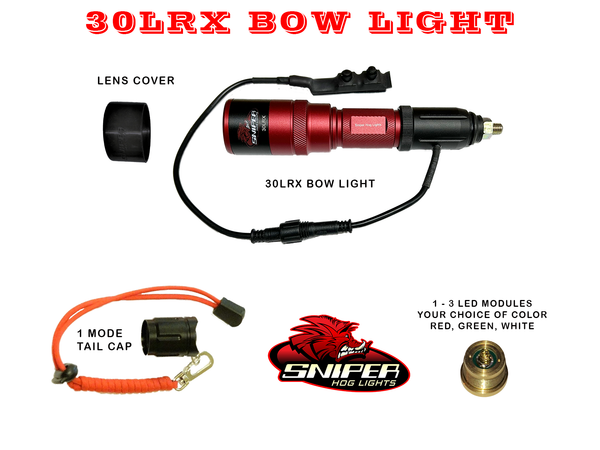 30LRX bow light with 1-3 colors