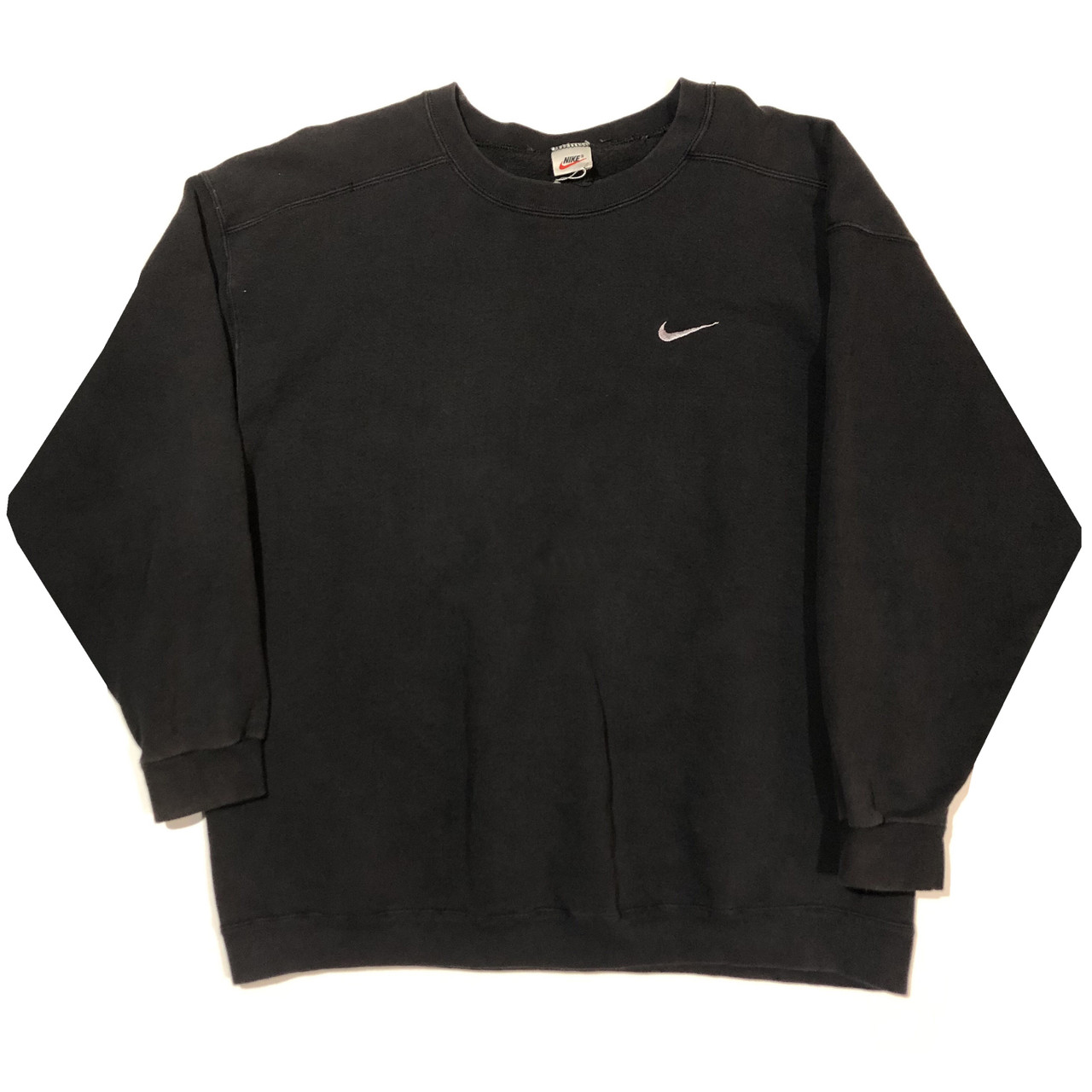 vintage 90s nike swoosh sweatshirt