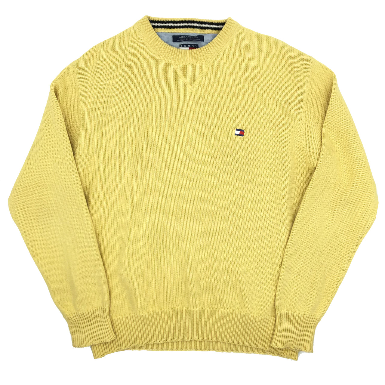 Vintage Tommy Hilfiger Yellow Knit 
