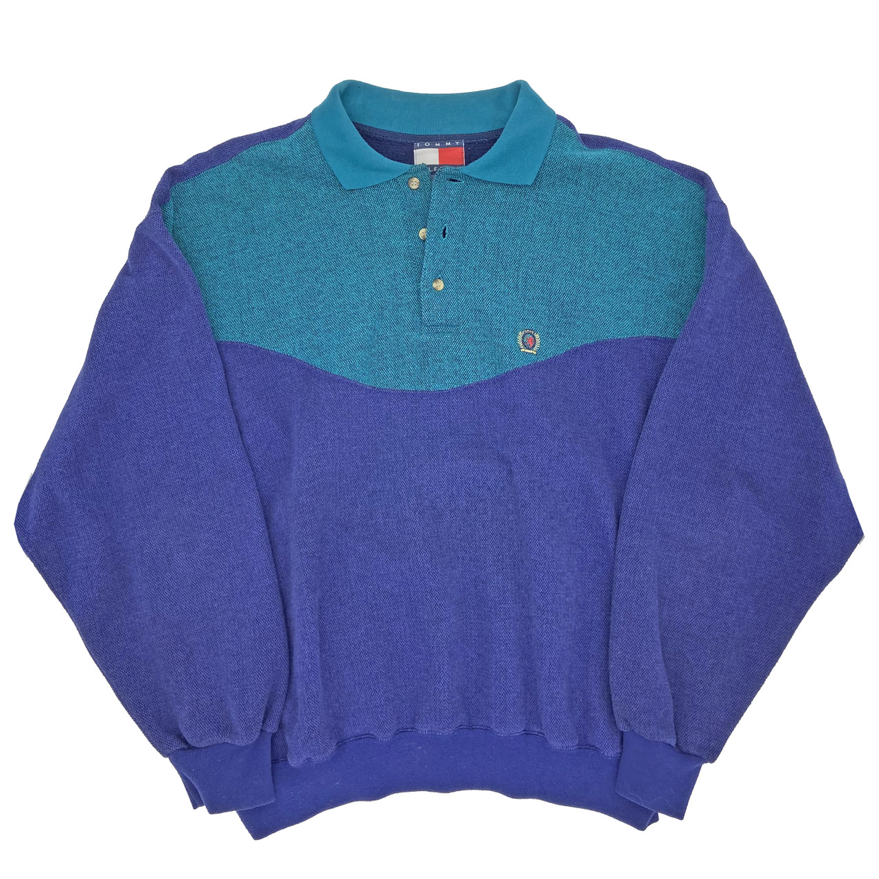 tommy hilfiger collared sweater