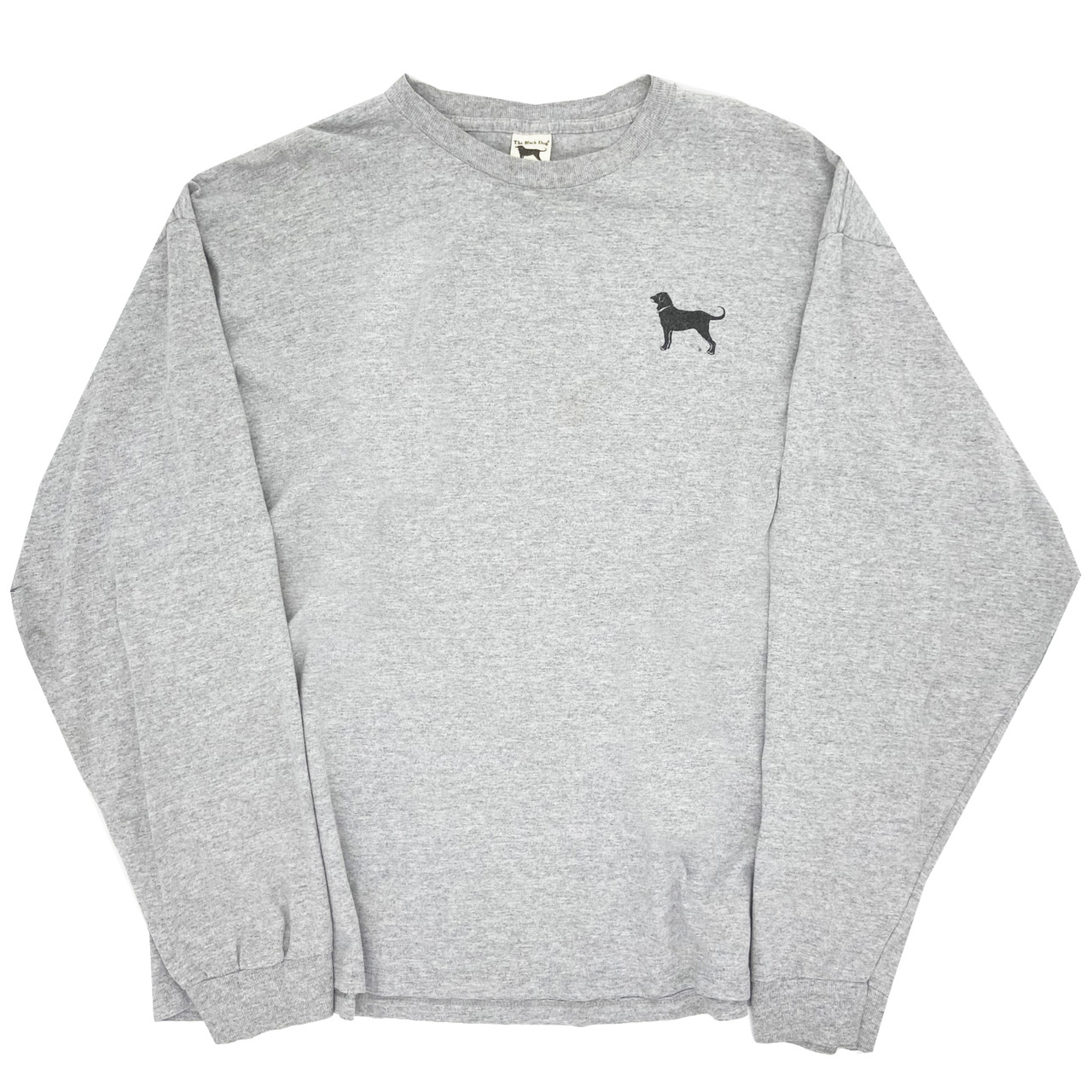 black dog sweatshirt