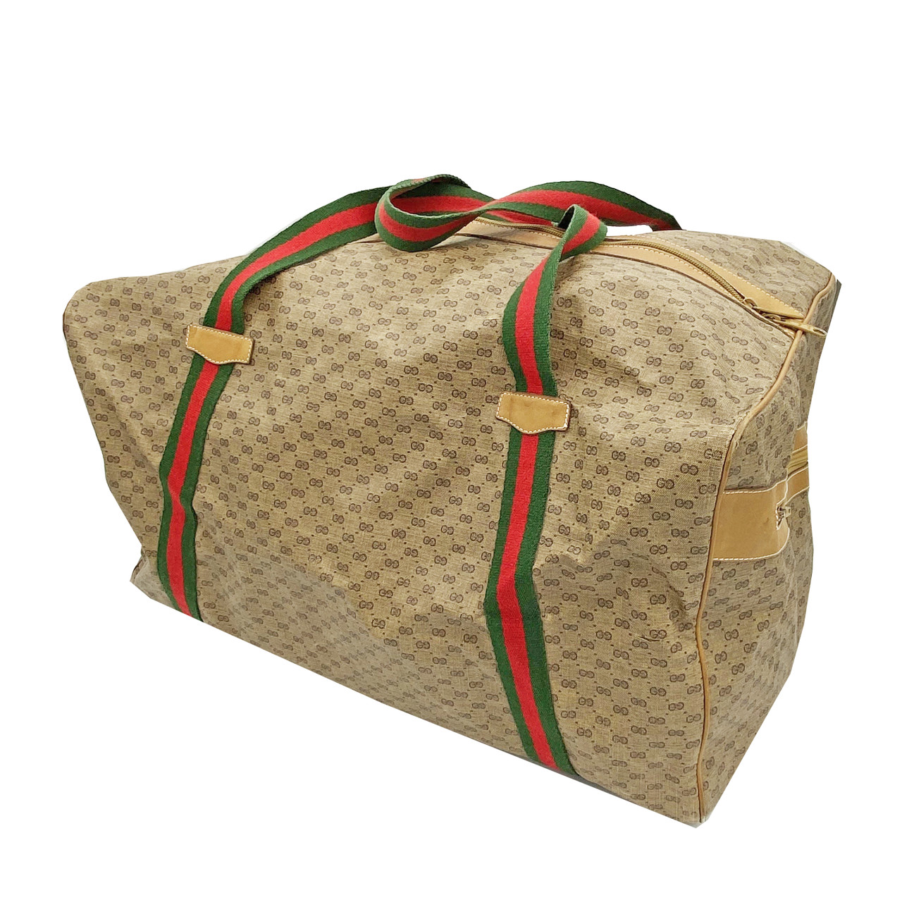 gucci monogram duffle bag