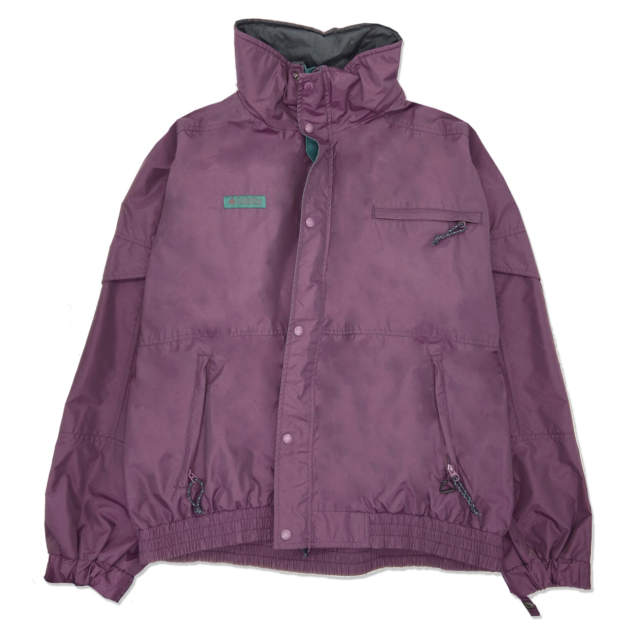 columbia maroon jacket
