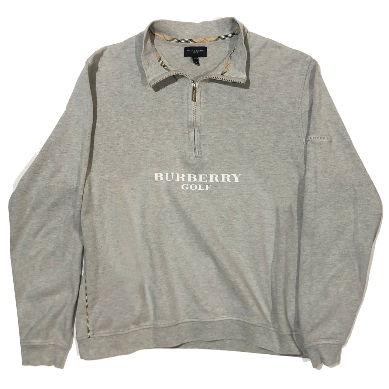 burberry quarter zip