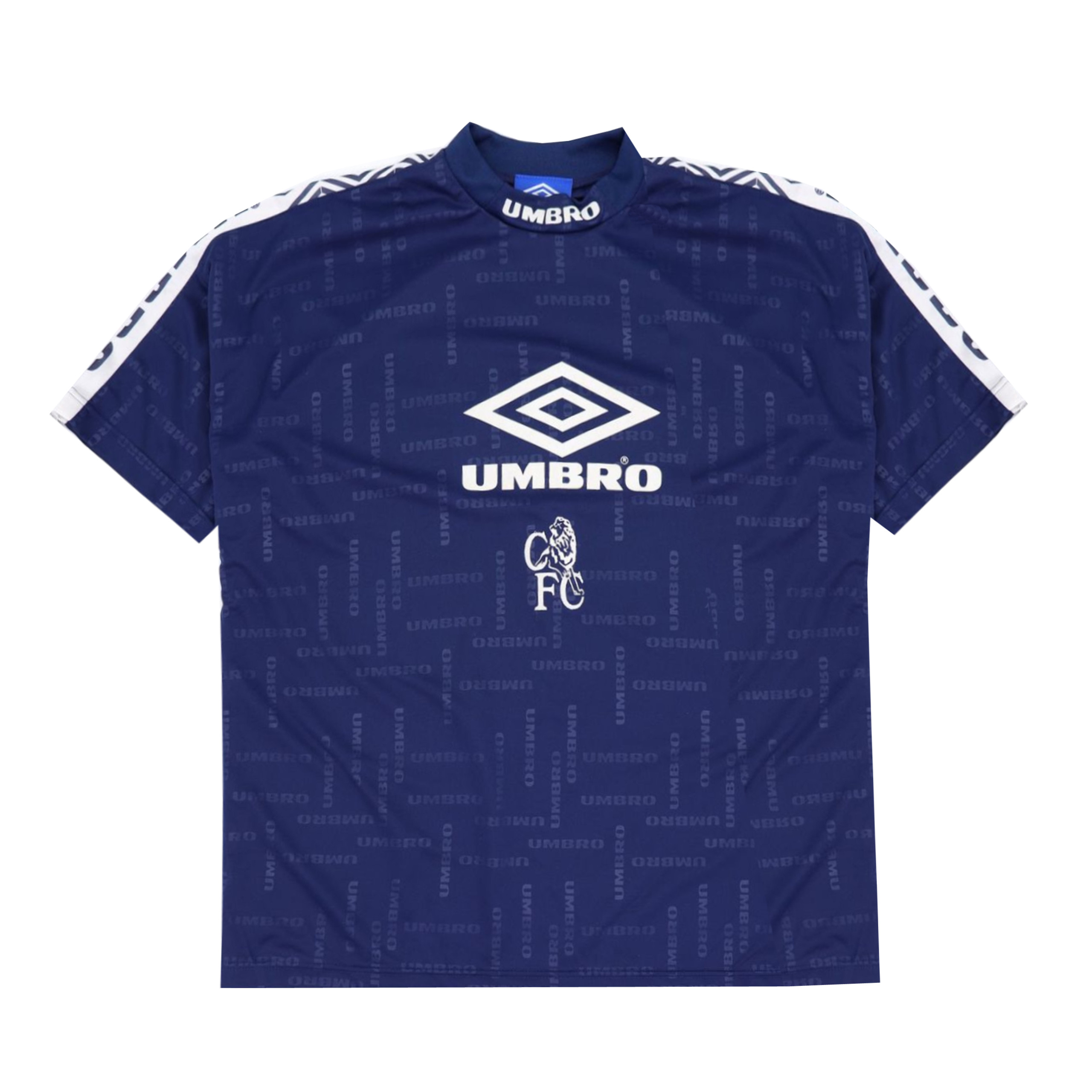 Download Vintage 90s Umbro Chelsea FC Mock Neck Shirt.