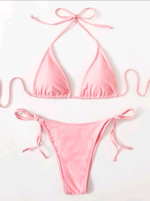 Tie Me Up (Pink) Swim