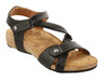 Taos Women's Universe Sandal - Black Leather