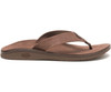 Chaco Men's Classic Leather Flip-Flop Sandal - Dark Brown