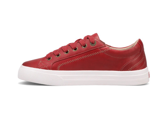 Taos Women's Plim Soul Lux Sneaker - Red Leather