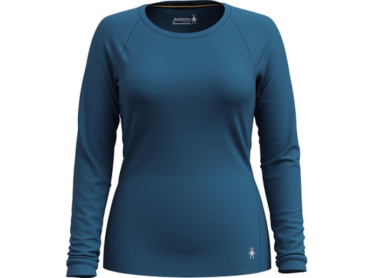 Smartwool Women's Classic Merino Base Layer Long Sleeve - Twilight Blue