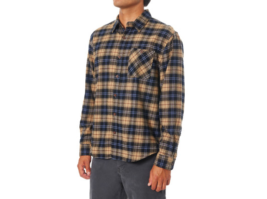 Katin Men's Derek Flannel Shirt - Polar Navy