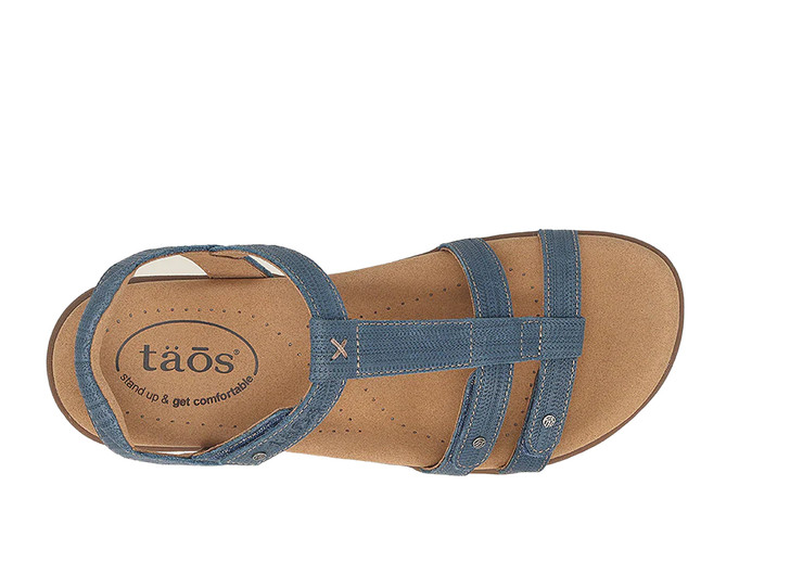 Taos Women's Trophy 2 Sandal - Blue Emboss