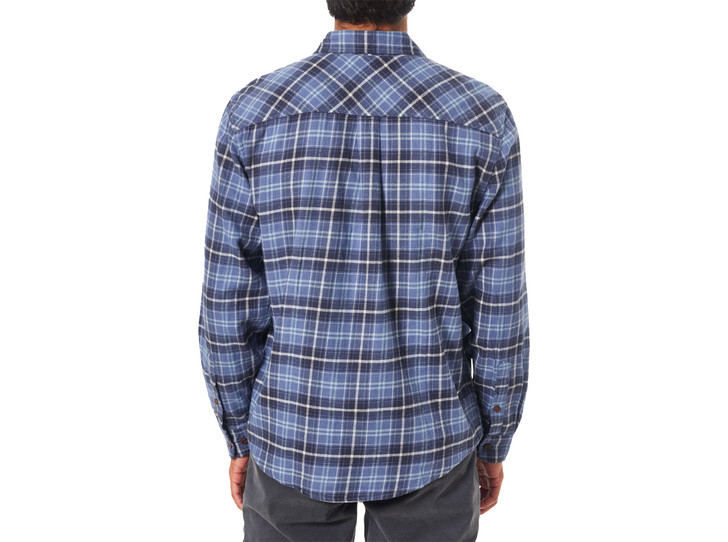 Katin Men's Derek Flannel Shirt - Washed Blue