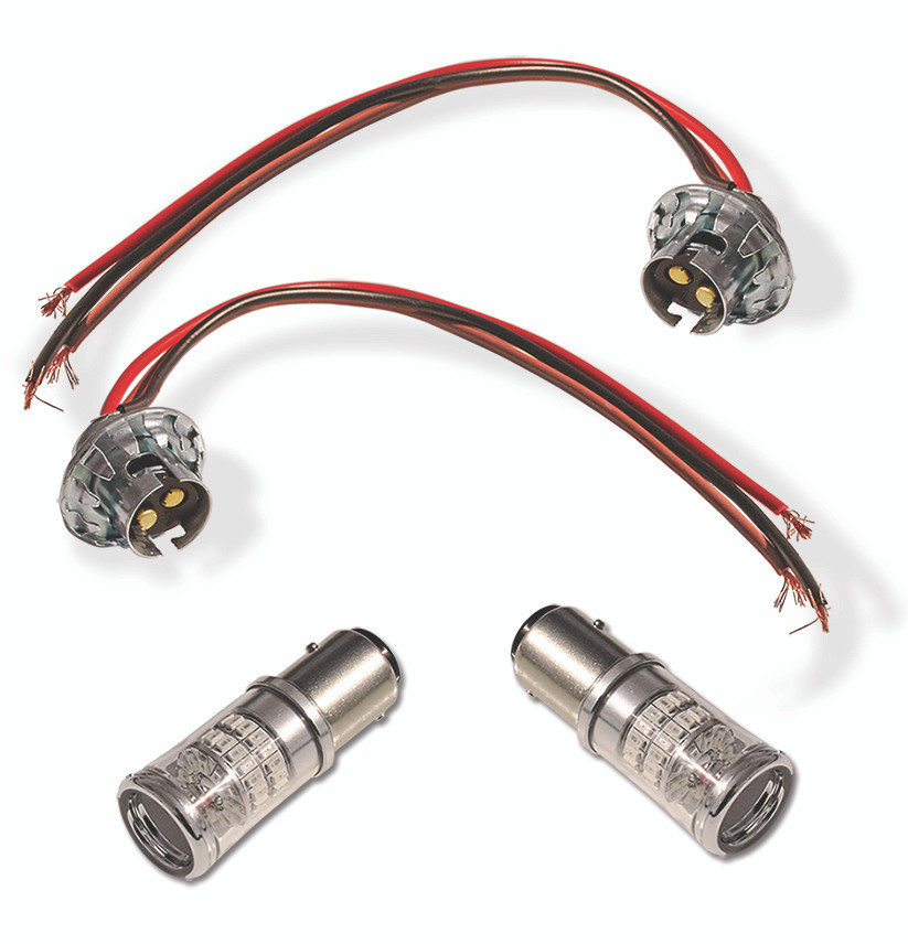 TAILLIGHT WIRING KIT W/ LED BULBS - RETAIL PKG. - Roadmaster Inc.