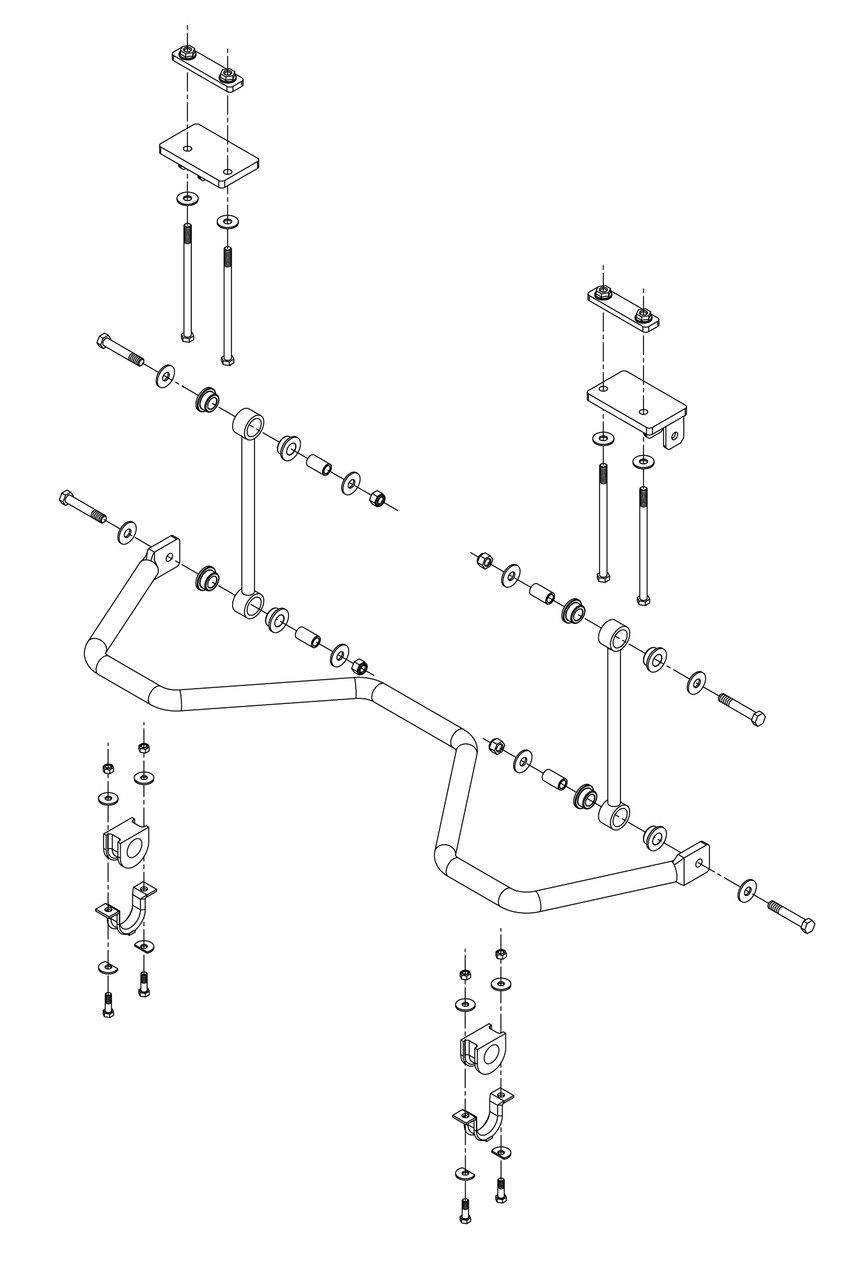 SWAY BAR KIT 1129-124 - Roadmaster Inc.