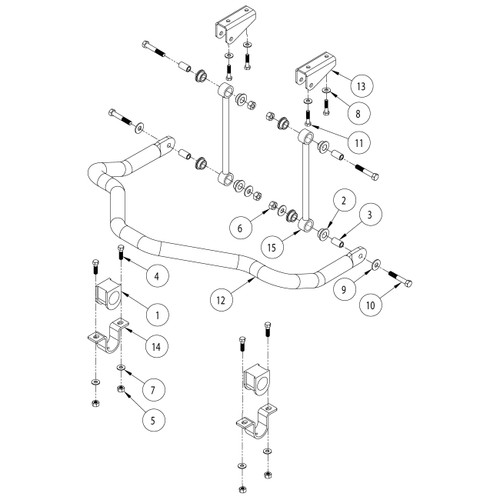 SWAY BAR KIT 1129-148